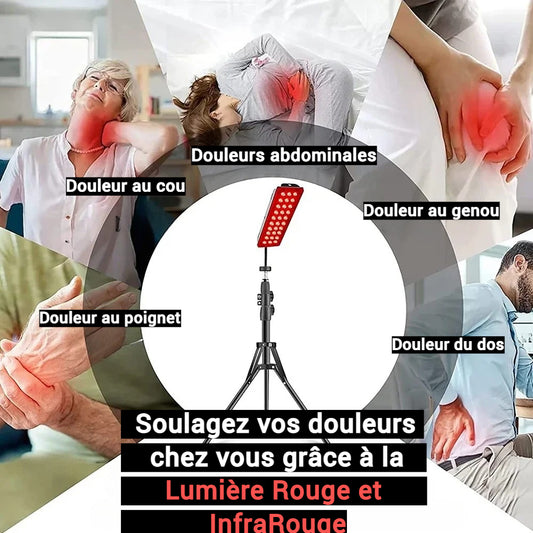 LAMPE A LUMIERE ROUGE ET INFRAROUGE